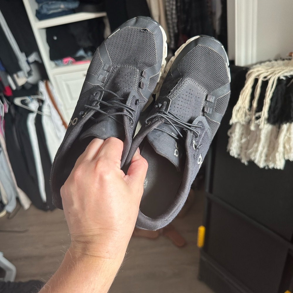 On Running Gray Athletic Shoes